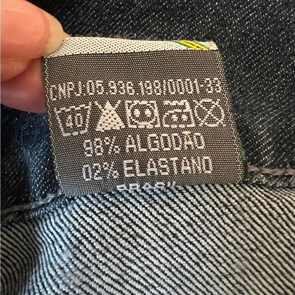 LN Jeans Faded Black Wash Pencil Skirt - Picture 13 of 14